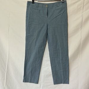 5/$50 Ann Taylor size 4 linen ankle pants, light blue